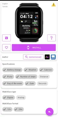 Amazfit GTS WatchFaces android App screenshot 4